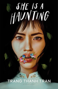 she is a haunting book cover